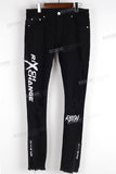 Black Skinny Fit with Custom Embroidery Logo