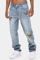 Butterfly Jeans Baggy Fit