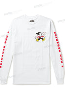 Printed Cotton-Jersey T-Shirt - White