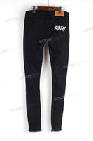 Black Skinny Fit with Custom Embroidery Logo