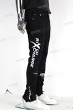 Black Skinny Fit with Custom Embroidery Logo